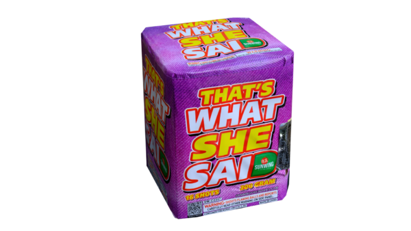 That's What She Said