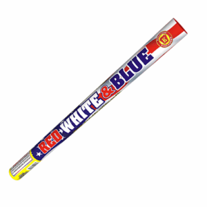 Red, White & Blue Roman Candle