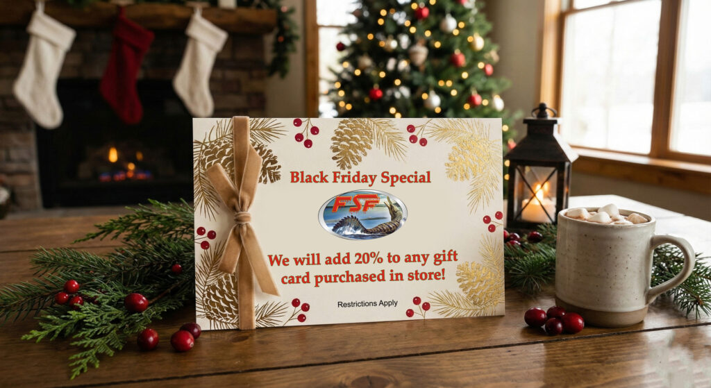 Fireworks gift cards from Four Seasons Fireworks in Central Florida